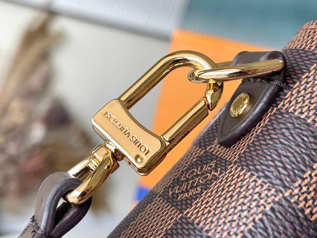 Louis Vuitton Coffee Check Messenger CROISETTE Bag 19067 | Sandra Bags - Image 8