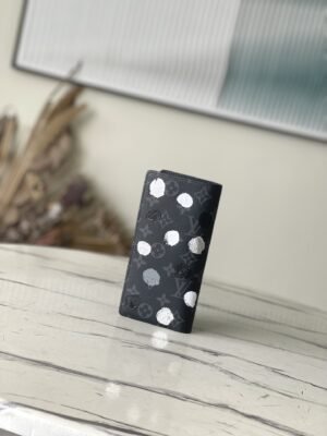 Louis Vuitton Polka Dot LVxYK Brazza Wallet 42346 | Sandra Bags