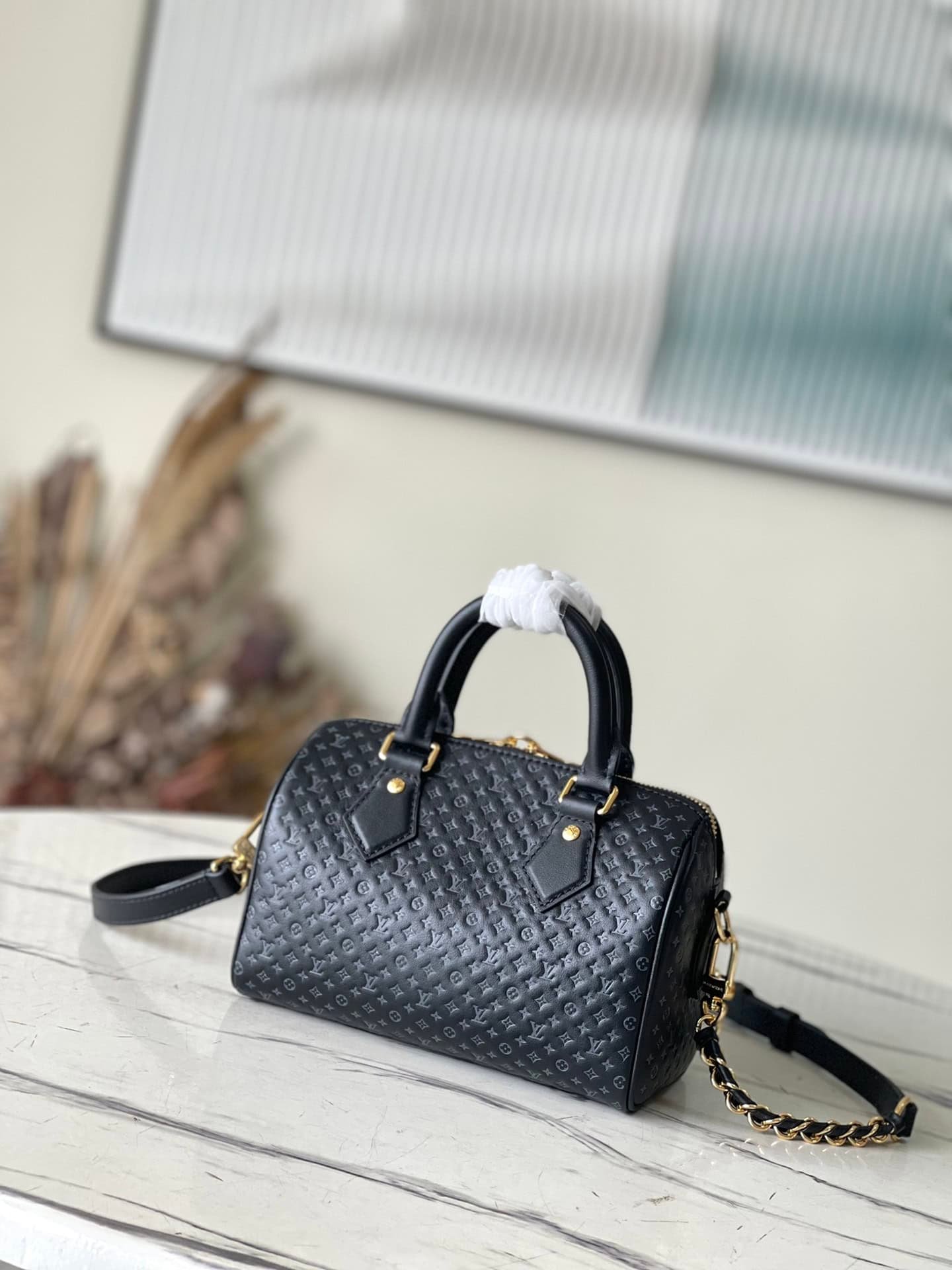 Louis Vuitton Speedy 20 Handbag - Black 32707 | Sandra Bags - Image 3