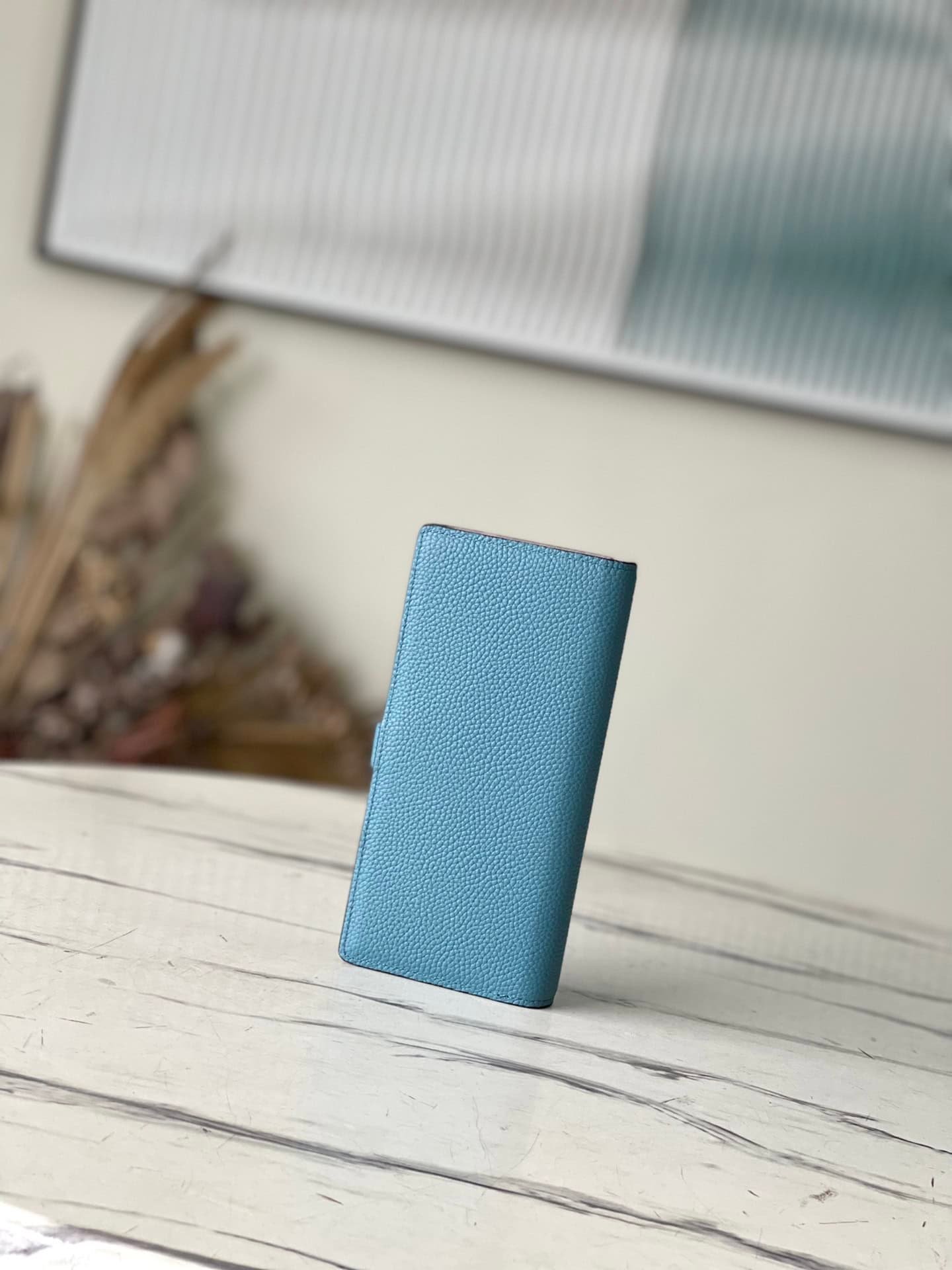 Louis Vuitton Vertical Wallet - Blue 13926 | Sandra Bags - Image 3