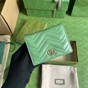 Gucci GG Marmont Leather Wallet 61872 | Sandra Bags