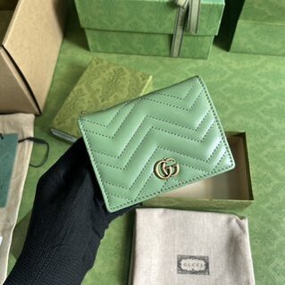 Gucci GG Marmont Leather Wallet 61872 | Sandra Bags