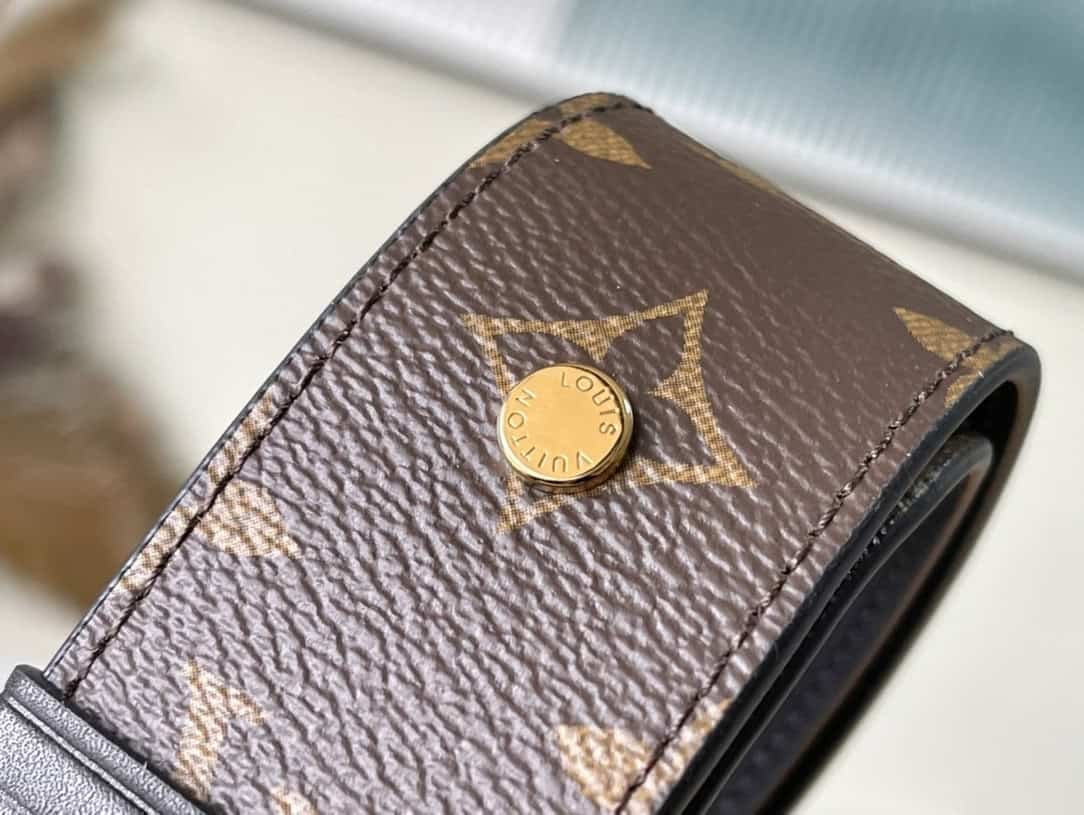 Louis Vuitton Black Clever Shoulder Strap 86283 | Sandra Bags - Image 6