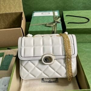 Gucci WhiteDeco Mini Shoulder Bag 57759 | Sandra Bags