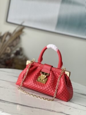 Louis Vuitton Monogram Clutch Bag - Red 56980 | Sandra Bags