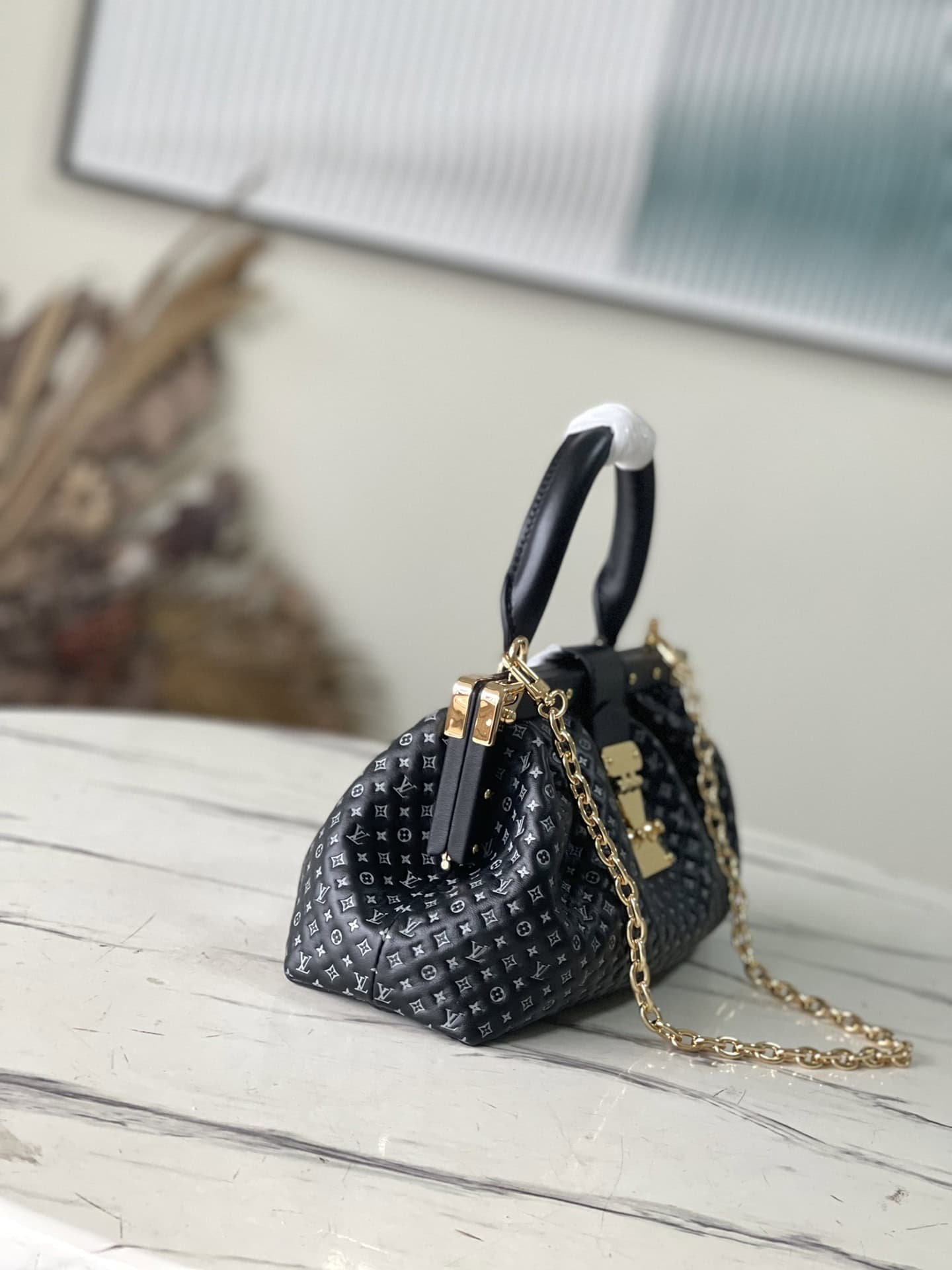 Louis Vuitton Monogram Clutch Bag - Black 36739 | Sandra Bags - Image 6