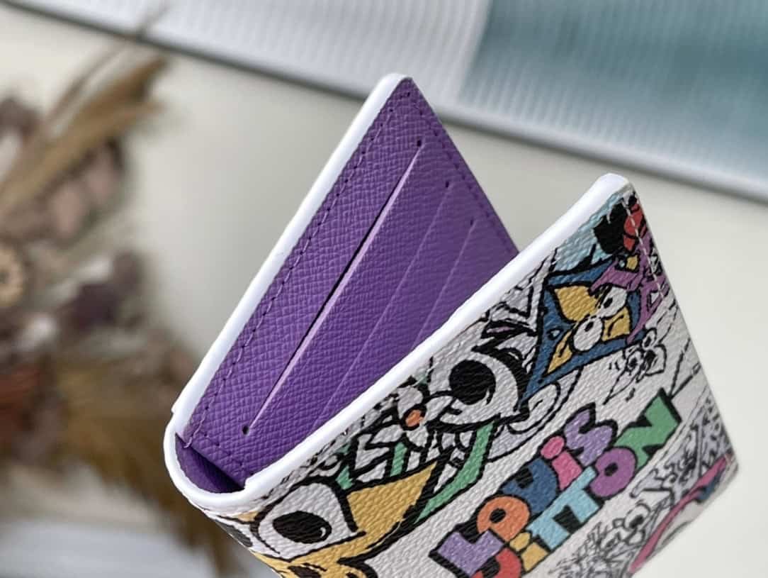 Louis Vuitton Monogram Comics Pocket Wallet 92439 | Sandra Bags - Image 8