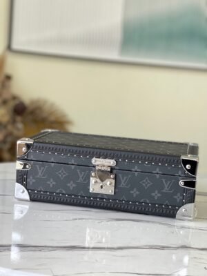 Louis Vuitton Black Li This 8-Piece Watch Box 81200 | Sandra Bags