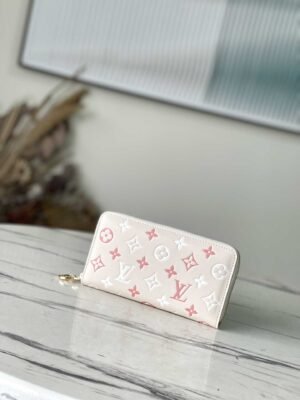 Louis Vuitton Zippy Zipper Wallet - Pink Monogram 83091 | Sandra Bags