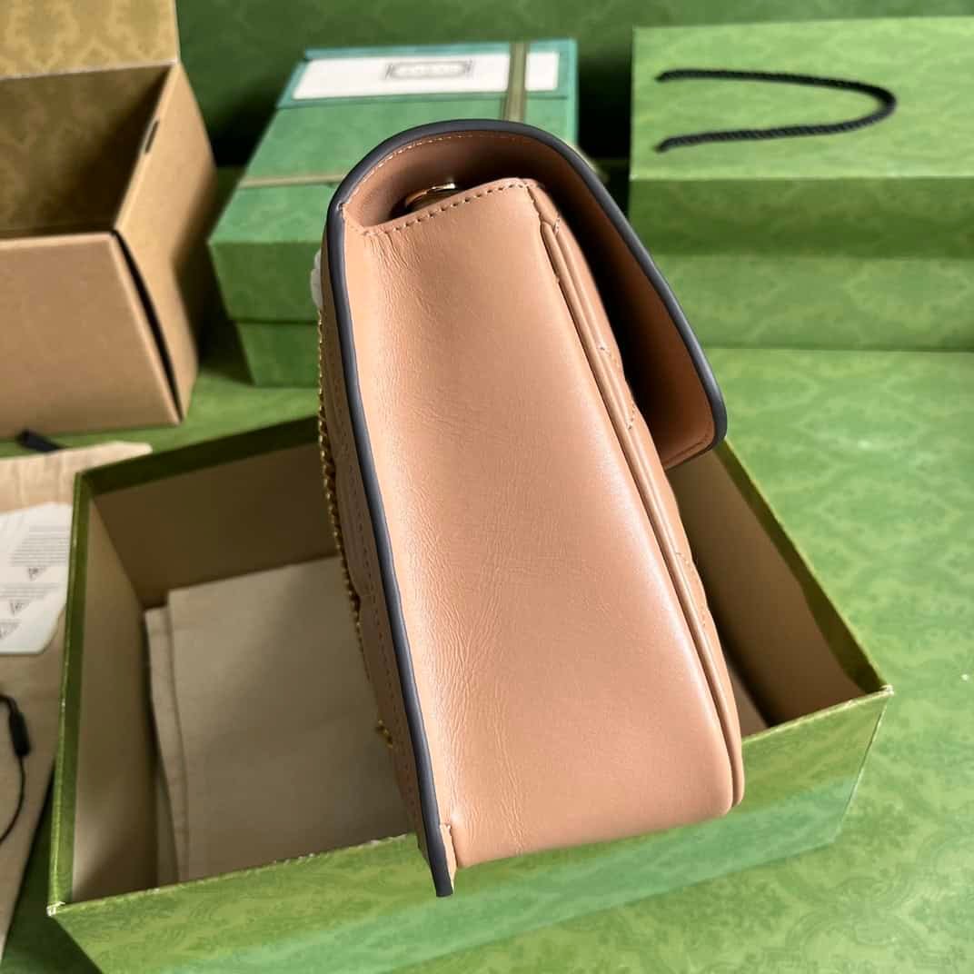 Gucci Small Leather Deco Shoulder Bag 82557 | Sandra Bags - Image 4