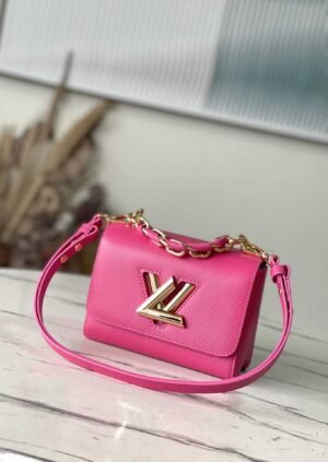Louis Vuitton Twist Small Handbag - Pink 96769 | Sandra Bags