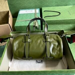 Gucci GG Small Luggage Bag - Green 60389 | Sandra Bags