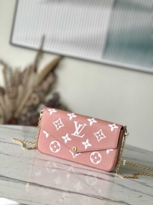 Louis Vuitton Pochette Félicie Chain Bag - Pink 81343 | Sandra Bags