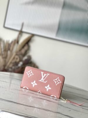 Louis Vuitton Zippy Zipper Wallet - Pink 86301 | Sandra Bags