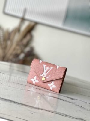 Louis Vuitton Victorine Tri-Fold Wallet - Pink 21153 | Sandra Bags