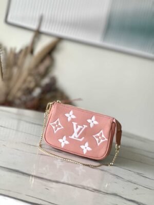 Louis Vuitton Monogram Empreinte Leather Bag - Pink 33154 | Sandra Bags