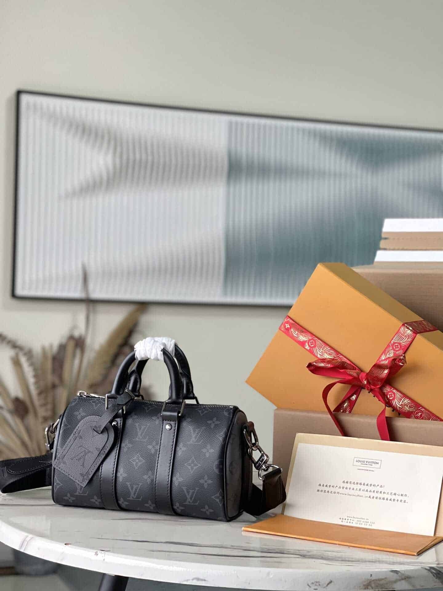 Louis Vuitton Counter Inspection Duty-Free Bag 92343 | Sandra Bags - Image 6