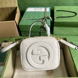 Gucci Blondie Series White Handbag 53691 | Sandra Bags