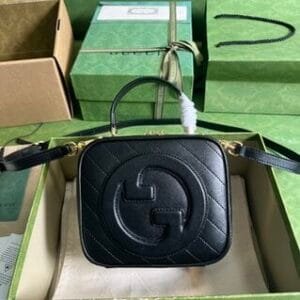 Gucci Blondie Series Black Handbag 75954 | Sandra Bags