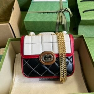 Gucci Deco Mini Leather Shoulder Bag 62355 | Sandra Bags