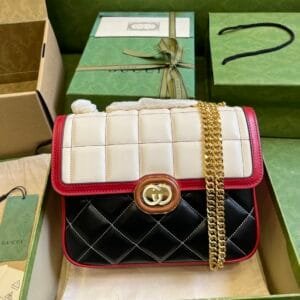 Gucci Deco Small Leather Shoulder Bag 30828 | Sandra Bags