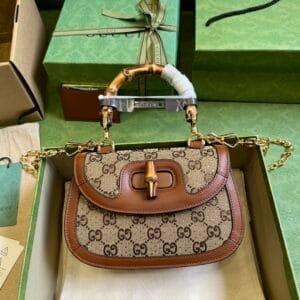 Gucci Bamboo 1947 Small Handbag. 89711 | Sandra Bags