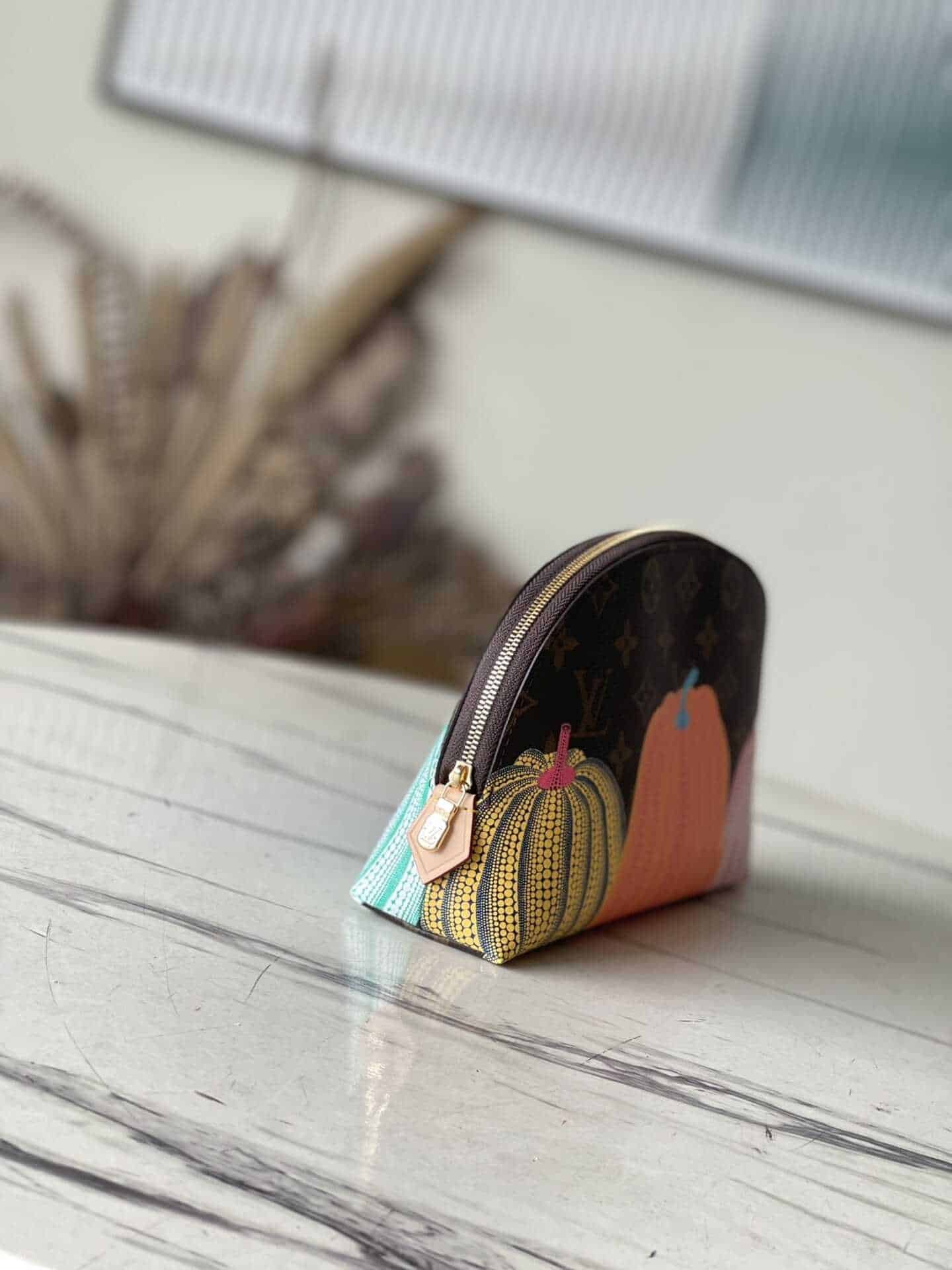 Louis Vuitton Presbyopia Pumpkin Large Cosmetic Bag 31054 | Sandra Bags - Image 2