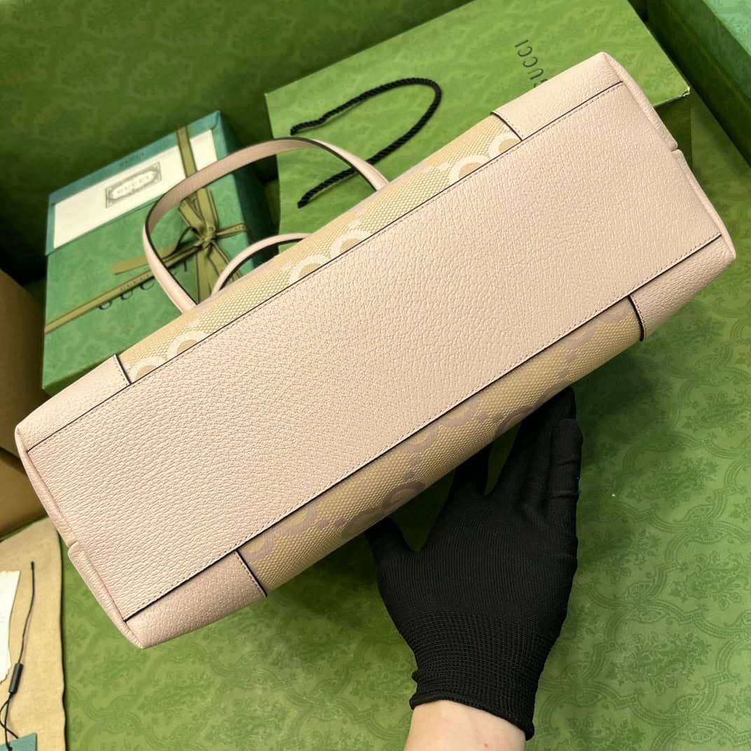Gucci Medium Light Pink Tote Handbag 23660 | Sandra Bags - Image 2