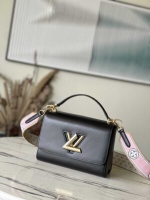 Louis Vuitton Twist Small Handbag - Black 92241 | Sandra Bags