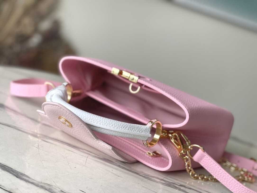 Louis Vuitton Capucines Handbag - Pink 45820 | Sandra Bags - Image 5