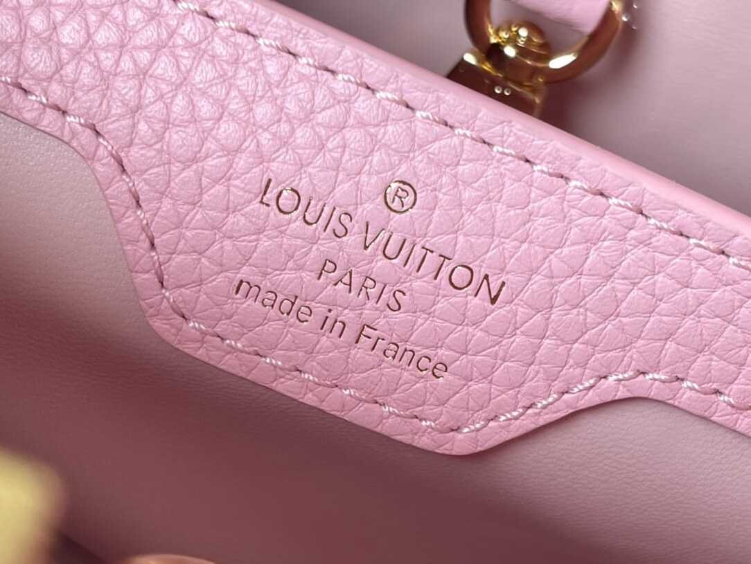 Louis Vuitton Capucines Handbag - Pink 45820 | Sandra Bags - Image 8