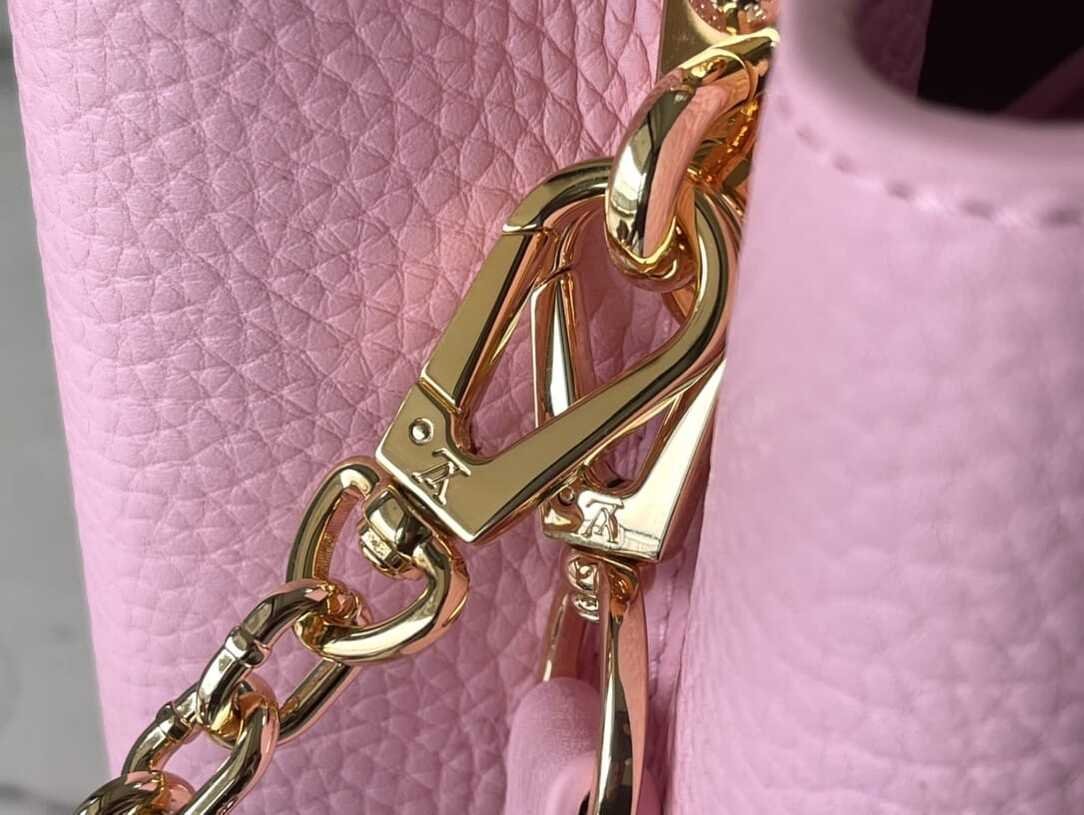 Louis Vuitton Capucines Handbag - Pink 45820 | Sandra Bags - Image 4
