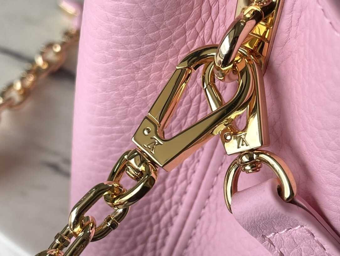 Louis Vuitton Capucines Handbag - Pink 12509 | Sandra Bags - Image 9