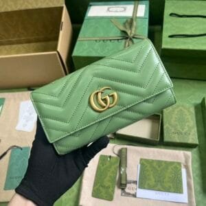 Gucci GG Marmont series flip wallet 11216 | Sandra Bags