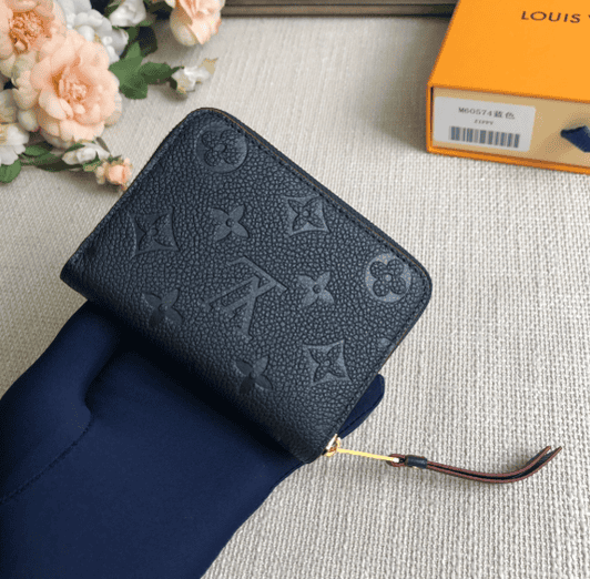 Louis Vuitton Classic Zippy Coin Purse - Blue 16846 | Sandra Bags - Image 5