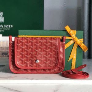 Goyard Plumet Three-Layer Bag - Red 55745 | Sandra Bags