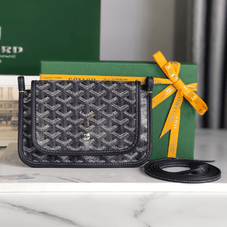 Goyard Plumet Three-Layer Bag - Black 42857 | Sandra Bags