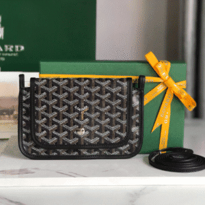 Goyard Plumet Three-Layer Bag - Black 91936 | Sandra Bags