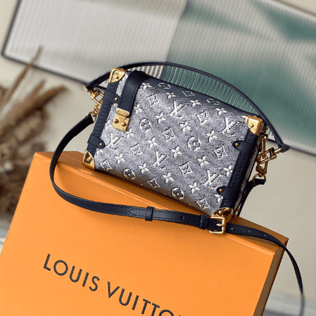 Louis Vuitton Side Trunk Handbag - Silver 60308 | Sandra Bags