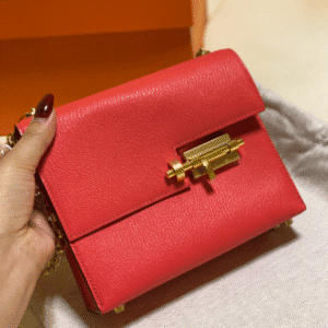 Hermes Verrou Handbag - Peach 42933 | Sandra Bags