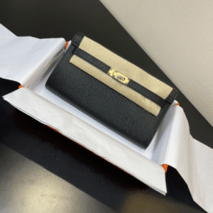 Hermes Kelly Crossbody Bag - Black 56463 | Sandra Bags