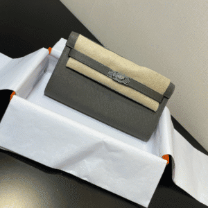 Hermes Kelly Crossbody Bag - Tin Gray 28295 | Sandra Bags