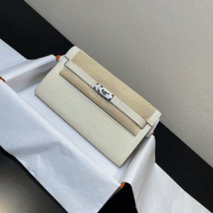 Hermes Kelly Crossbody Bag - White 23798 | Sandra Bags