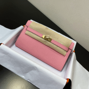 Hermes Kelly Crossbody Bag - Milkshake Powder 75976 | Sandra Bags
