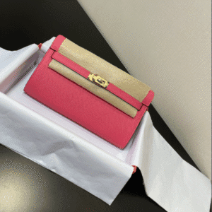 Hermes Kelly Crossbody Bag - Lipstick Powder 99149 | Sandra Bags