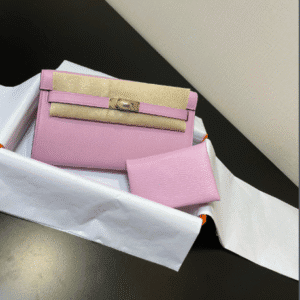 Hermes Kelly Crossbody Bag - Mallow Purple 67497 | Sandra Bags