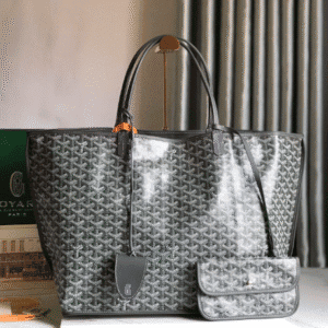 Goyard XLarge Reversible Anjou Double-Sided Tote Bag - Black 88454 | Sandra Bags