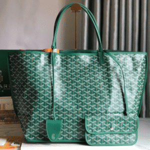 Goyard XLarge Reversible Anjou Double-Sided Tote Bag – Green 81377 | Sandra Bags