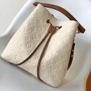 Louis Vuitton NéoNoé Medium Bucket Bag - Cream White 17256 | Sandra Bags