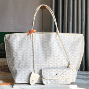 Goyard XLarge Reversible Anjou Double-Sided Tote Bag - White 31035 | Sandra Bags
